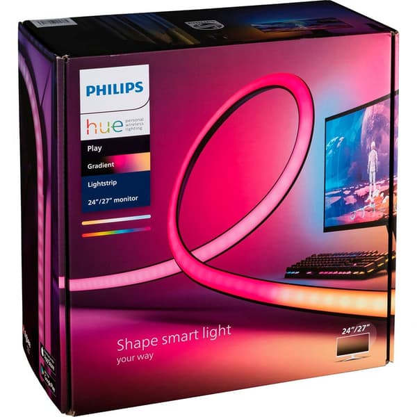 Philips Rgb Led-nauha Ohjaimella Play Gradient 27´´ Valkoinen