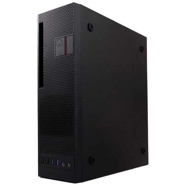 Coolbox Tårnkasse Matx Slim T360 Fte-300 Sort Sort
