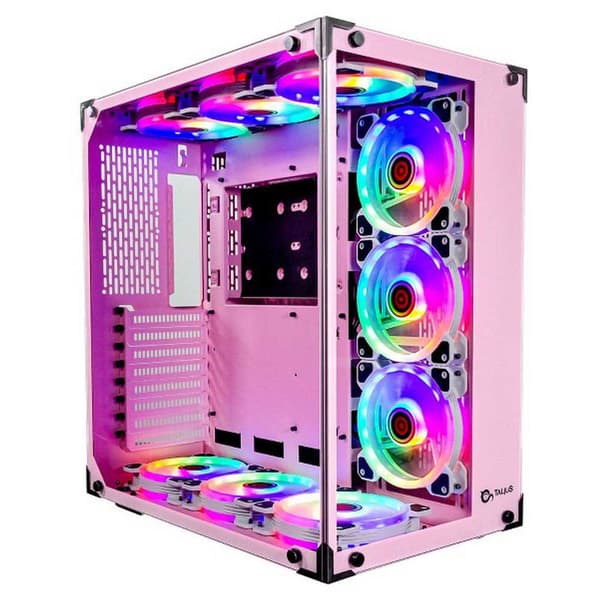 Talius Tårnkasse Cronos Orchid Rgb Crystal Rosa