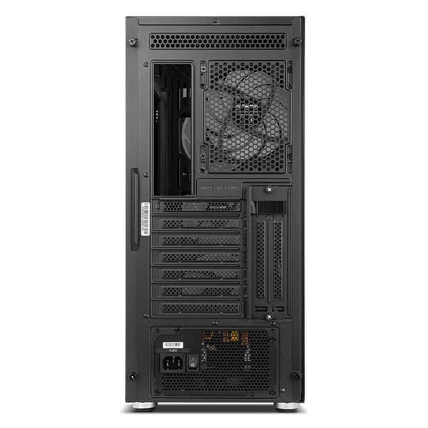 Nox Tower Case Hummer Horus Argb Crystal Musta