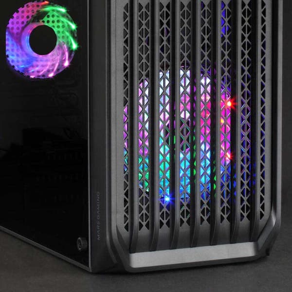 Mars Gaming Tower Case Mc-s2 Micro Atx Musta