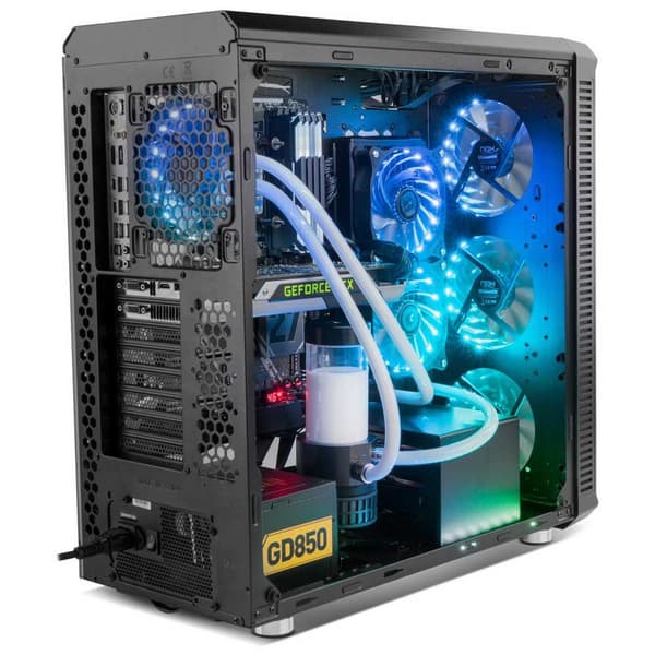 Nox Xtreme Tornlåda Hummer Tgx Rgb Usb 3.0 Svart