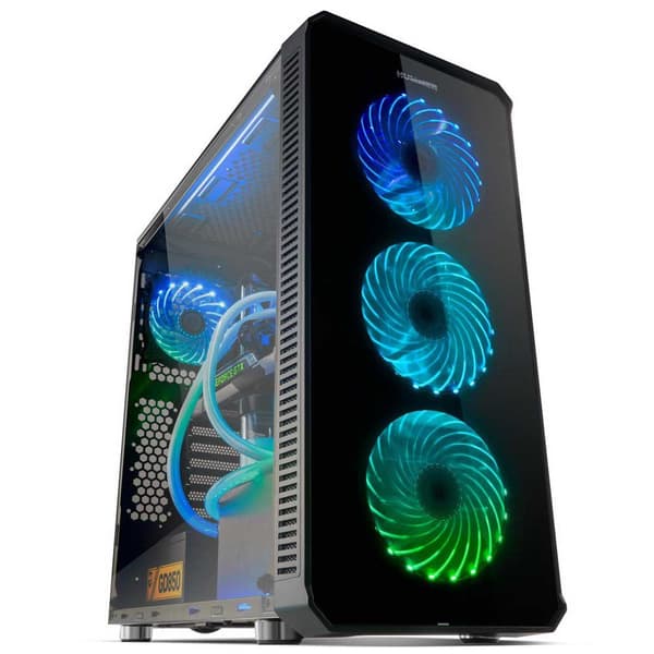 Nox Xtreme Tornlåda Hummer Tgx Rgb Usb 3.0 Svart