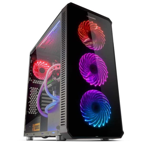 Nox Xtreme Tornlåda Hummer Tgx Rgb Usb 3.0 Svart