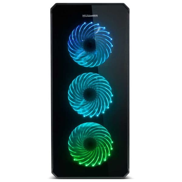 Nox Xtreme Tornlåda Hummer Tgx Rgb Usb 3.0 Svart Svart