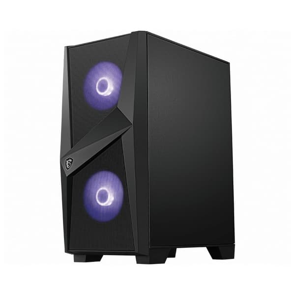 Msi Tårnkasse Atx Mag Forge 100m Rgb Sort