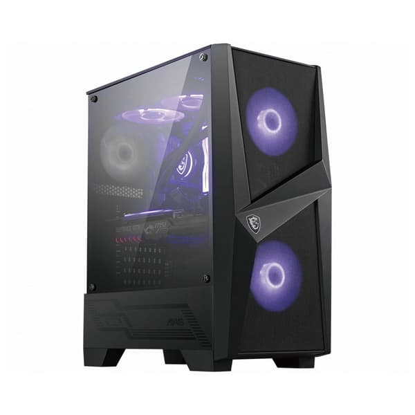 Msi Tårnkasse Atx Mag Forge 100m Rgb Sort