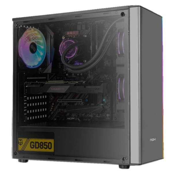 Nox Tårnkasse Infinity Omega Argb Grå
