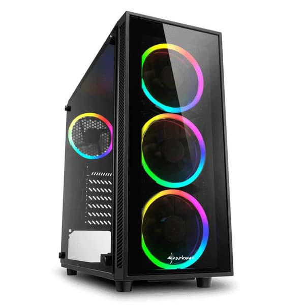 Sharkoon Tower Case Tg4 Rgb Musta musta
