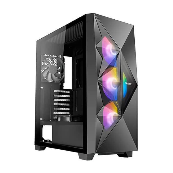Antec Tornikotelo Ikkunalla Df800 Flux Rgb Musta musta