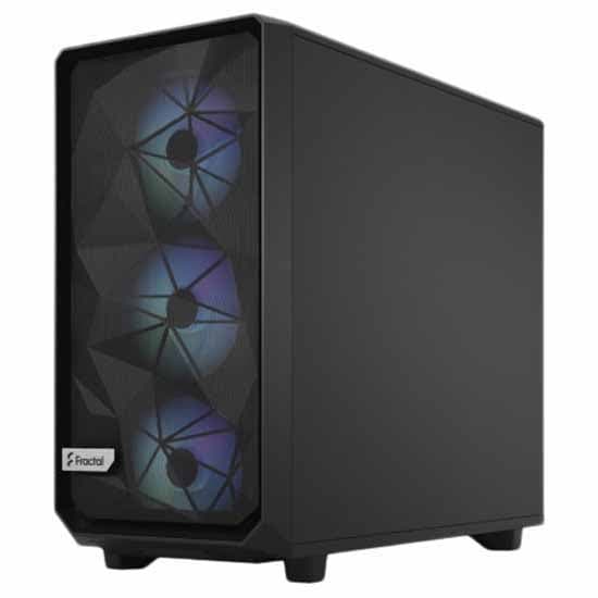 Fractal Tårnkasse Fd-c-mel2a-05 Svart Svart