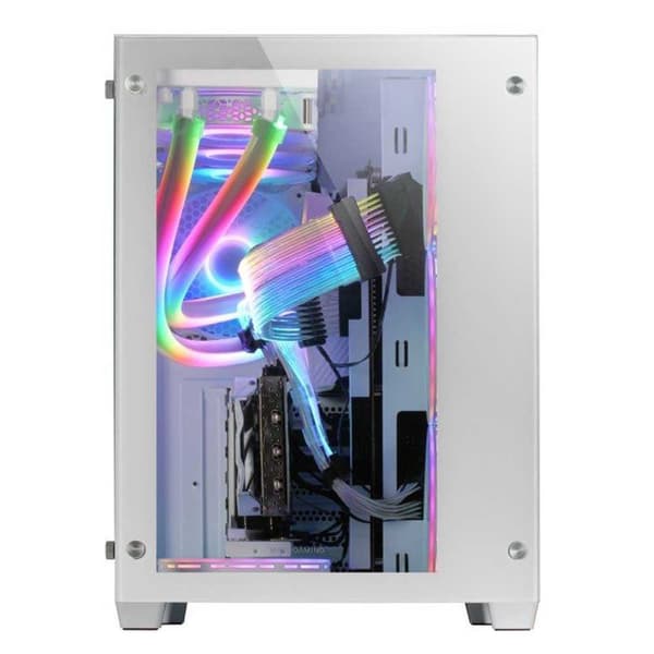 Mars Gaming Tårnkasse Mcv3 Transparent,Hvid