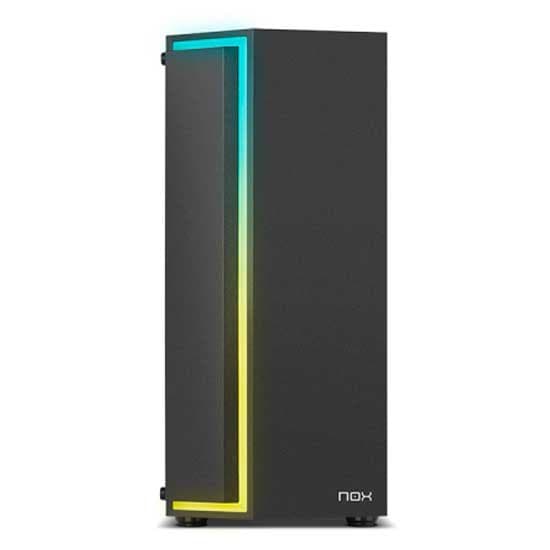 Nox Tårnkasse Med Vindue Infinity Gamma Argb Sort