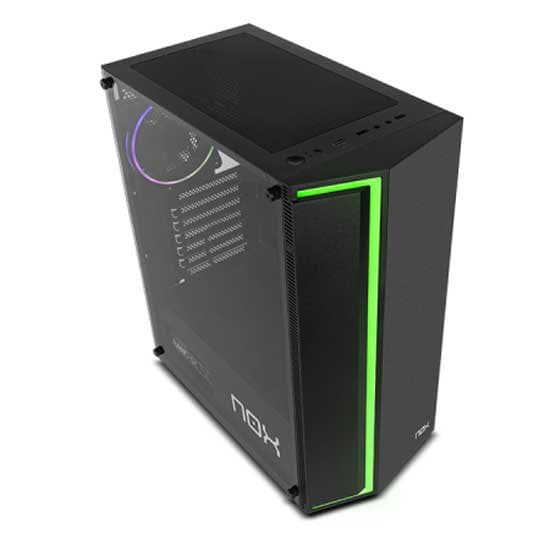 Nox Tårnkasse Med Vindue Infinity Gamma Argb Sort