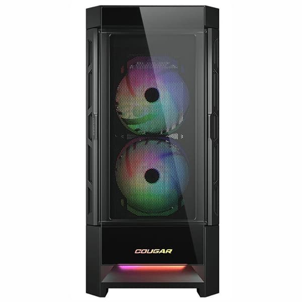 Cougar Tårn Sag Duoface Rgb Sort Sort