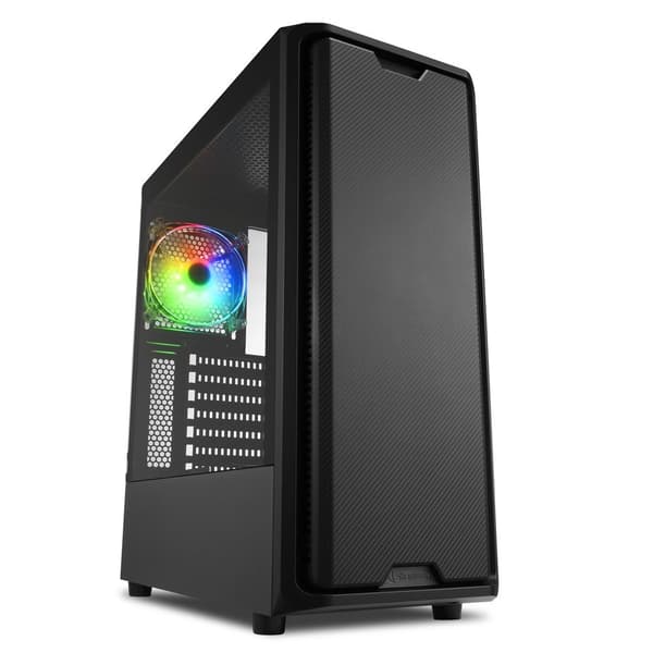 Sharkoon Tårnkasse Sk3 Rgb Sort Sort