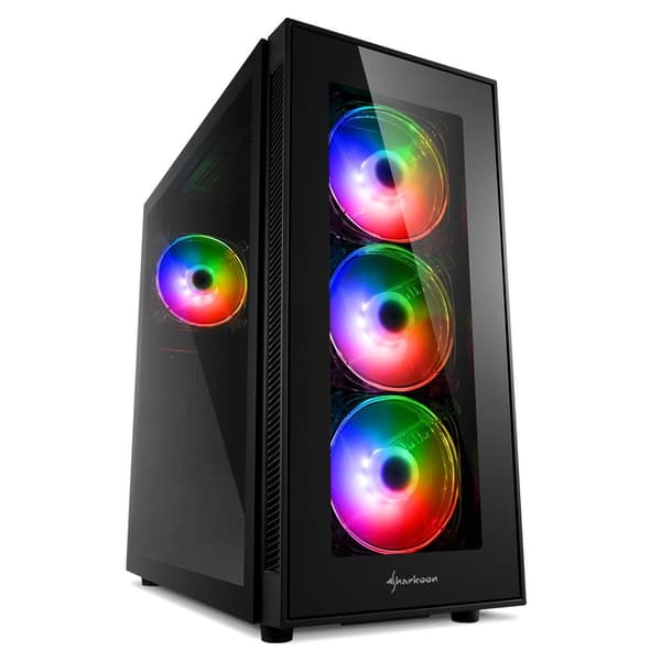 Sharkoon Tower Case Tg5 Pro Musta musta