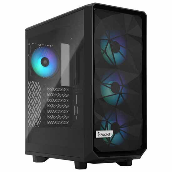Fractal Tårnkasse Med Vindue Deskmini H470 Pc Sort Svart