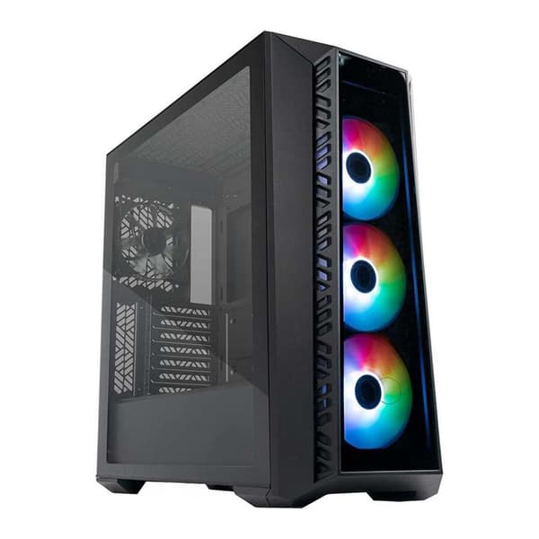 Cooler Master Tornikotelo Rgb-ikkunalla Mb520 Hopeinen musta