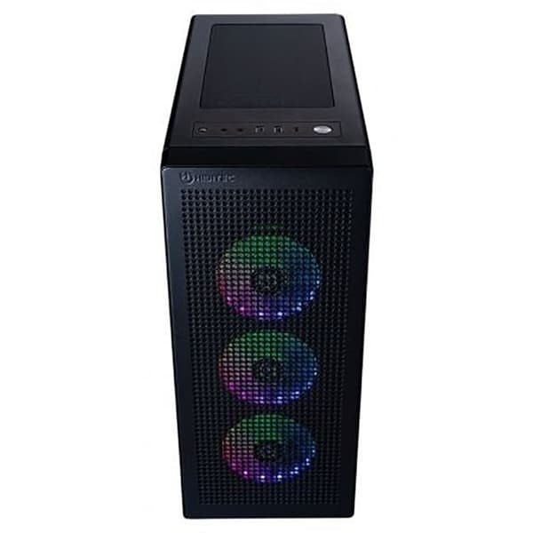 Hiditec Tårn Sag H1 Air Argb Sort