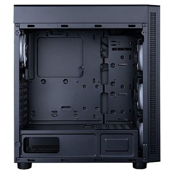 Hiditec Tårn Sag H1 Air Argb Sort