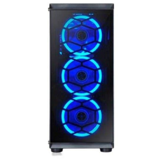 L-link Tårnkasse Avatar Led Sort,Rød