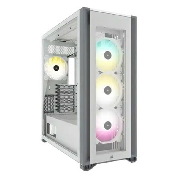 Corsair Tornfodral Med Fönster Icue 7000x Vit Vit