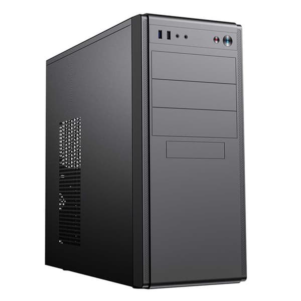 Unykach Atx Tower Case Uk8016 Evo Svart Svart