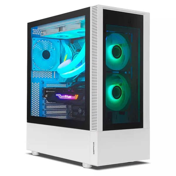 Nox Tornfodral Med Fönster Hummer Nemesis Midi Tower Rgb Vit