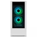 Miniatyrbild 6 av 10: Nox Tornfodral Med Fönster Hummer Nemesis Midi Tower Rgb Vit