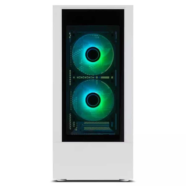 Nox Tornfodral Med Fönster Hummer Nemesis Midi Tower Rgb Vit