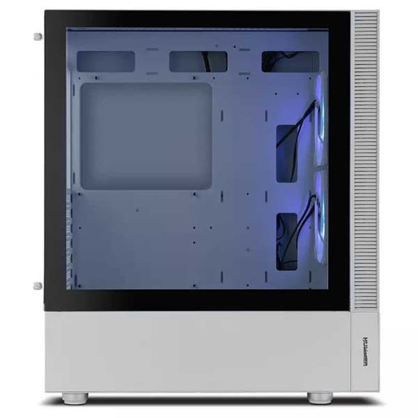 Nox Tornfodral Med Fönster Hummer Nemesis Midi Tower Rgb Vit
