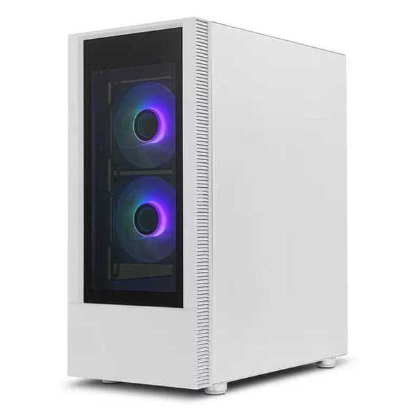 Nox Tornfodral Med Fönster Hummer Nemesis Midi Tower Rgb Vit Vit