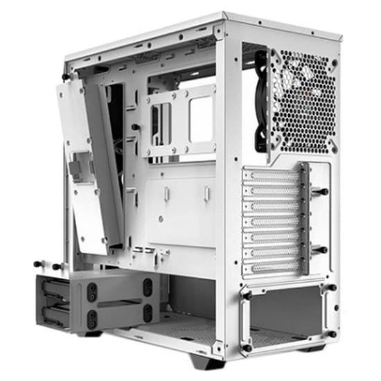 Be Quiet Vinduet Tower Box Pure Base 500 Hvid,Rød