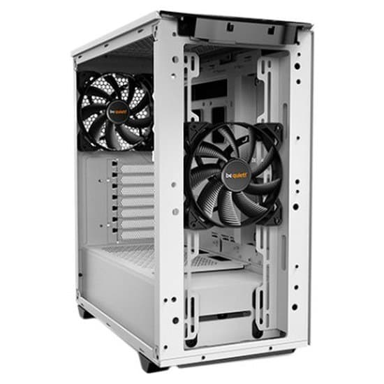 Be Quiet Vinduet Tower Box Pure Base 500 Hvid,Rød