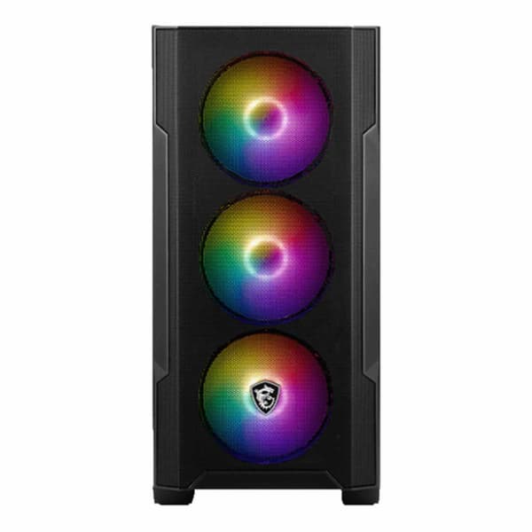 Msi Tårnkasse Mag Forge M100r Sort Sort, Transparent