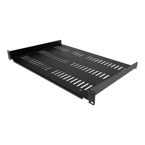 StarTech.com 19 tum 1U Rack Hylla - Universal Ventilerad Rack Hylla - 19" Patch Bay Cantilever Hylla - Ra Förvaring