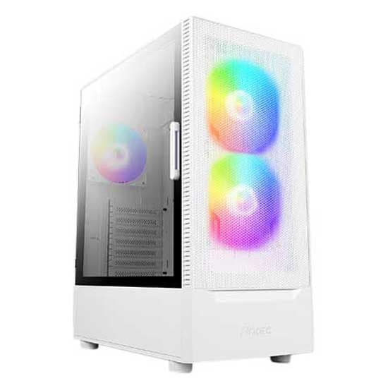 Antec Tårnkasse Nx410 Rgb Vit Vit