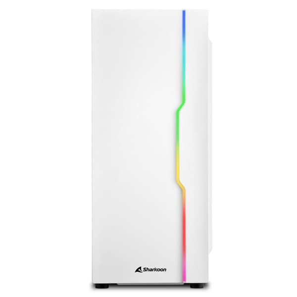 Sharkoon Tårnkasse Rgb Slider Hvid
