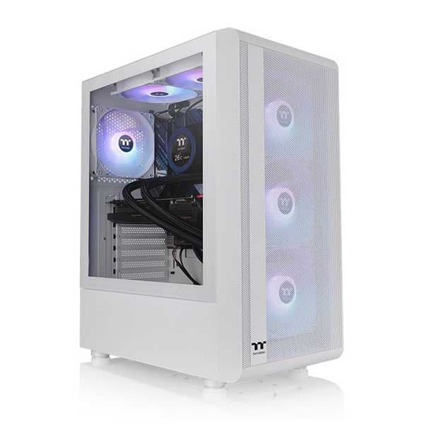 Thermaltake Tornfodral Med Fönster S200 Tg Snow Vit