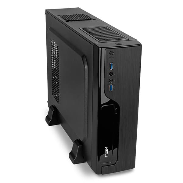 Nox Tower Case Micro Atx Slim Lite070 Musta