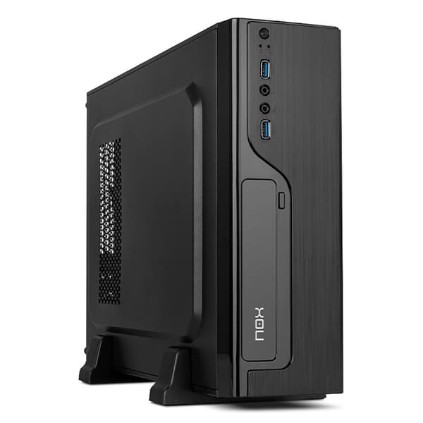 Nox Tower Case Micro Atx Slim Lite070 Musta