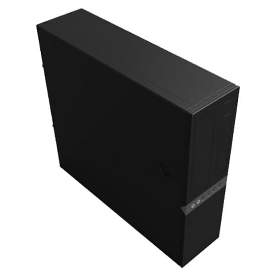 Coolbox Tårnkasse Microatx T450s Slim Svart