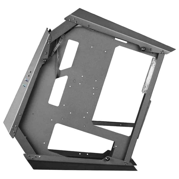 Mars Gaming Tårnkasse Premium Mc51 Rgb Crystal Sort