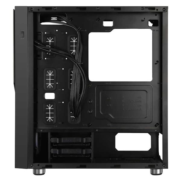 Talius Tårnkasse Valkyria Rgb Crystal Svart