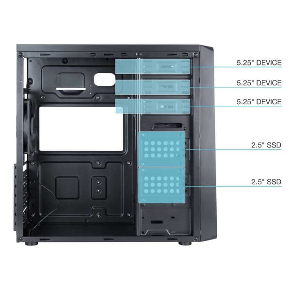 Tooq Tårn Sag Tqc-5701u3c-b Sort