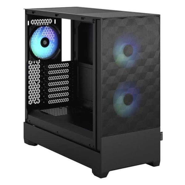 Fractal Tornfodral Med Fönster Pop Air Svart