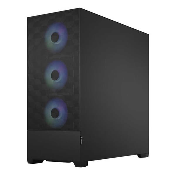 Fractal Tornfodral Med Fönster Pop Xl Air Svart Svart