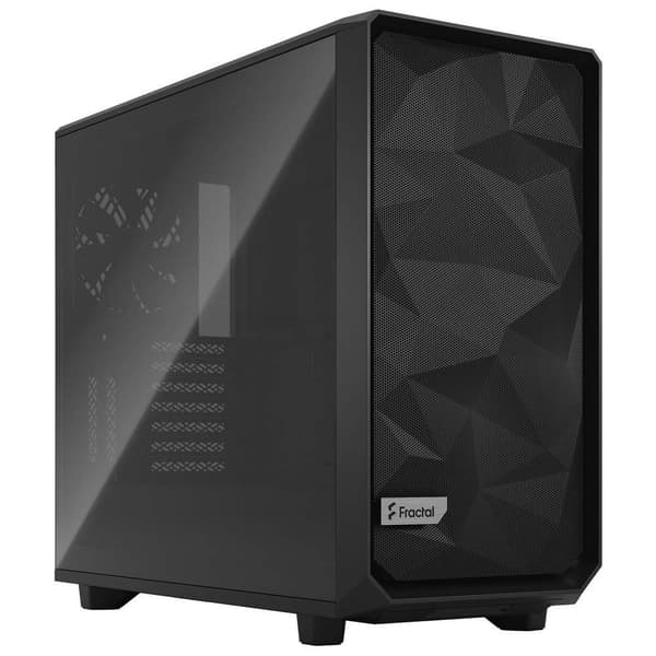 Fractal Tårnkasse Meshify 2 Light Crystal Svart Svart