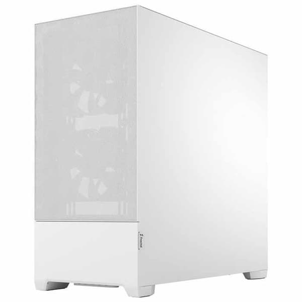 Fractal Tårnkasse Med Vindue Pop Air Transparent,Grå
